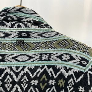 Billabong Southwest Blanket Print Open Cardigan